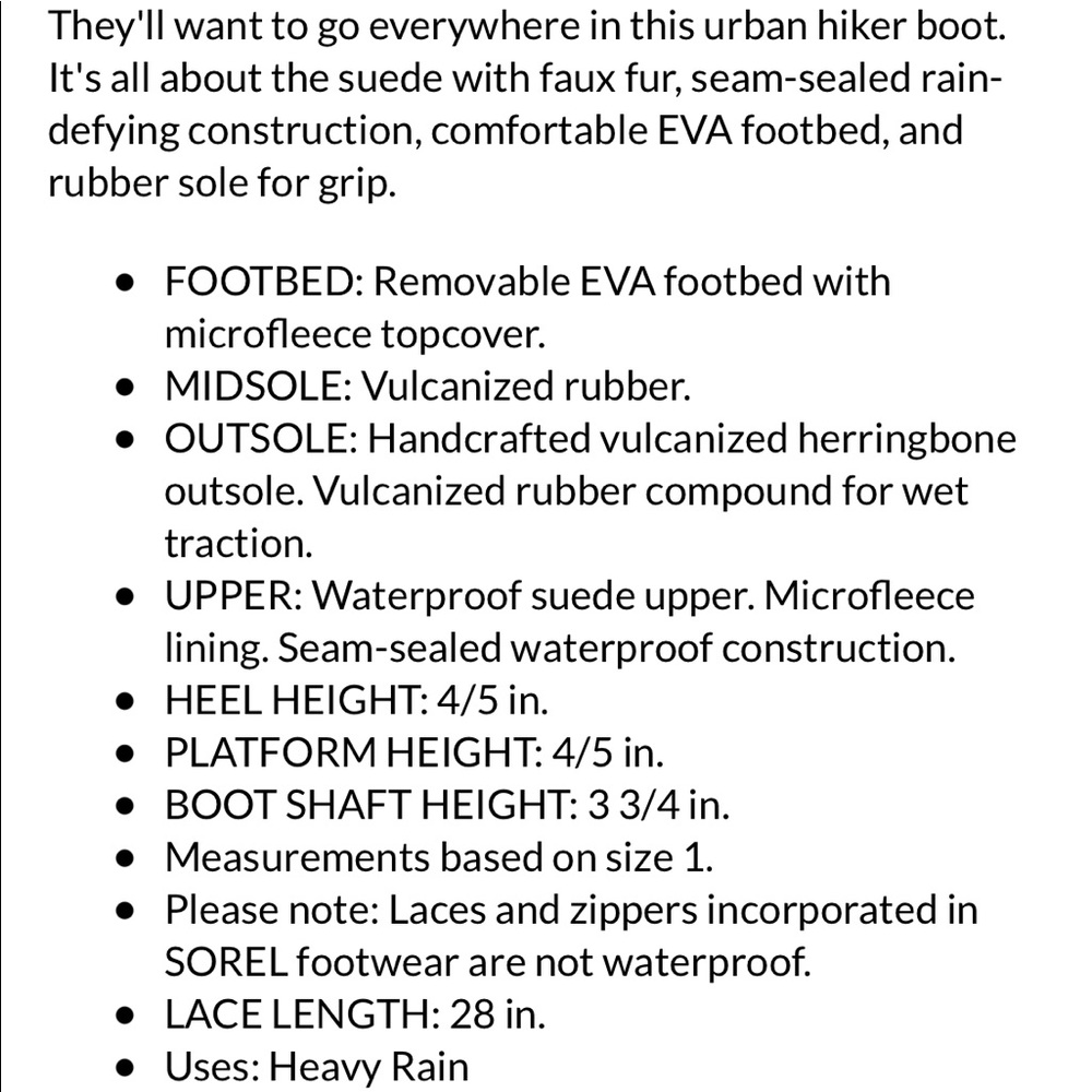 Sorel Youth Out N’ About Conquest Winter Boots - Picture 5 of 7